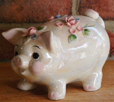 pottery piggy bank